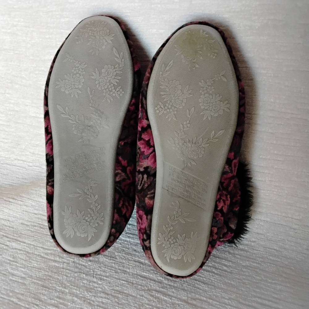 Women's 6.5 To 7.5 Ankle Booties Slippers Vintage - Picture 4 of 11